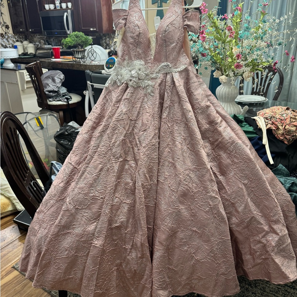 Ball gown Prom or mother if the Bride dress